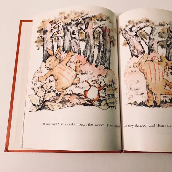 Vintage 1982 Henry and the Red Stripes Hardcover Eileen Christelow - Picture 11 of 14